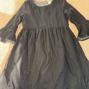 Gap Kids Black Velvet Dress - Size XXL (14-16)